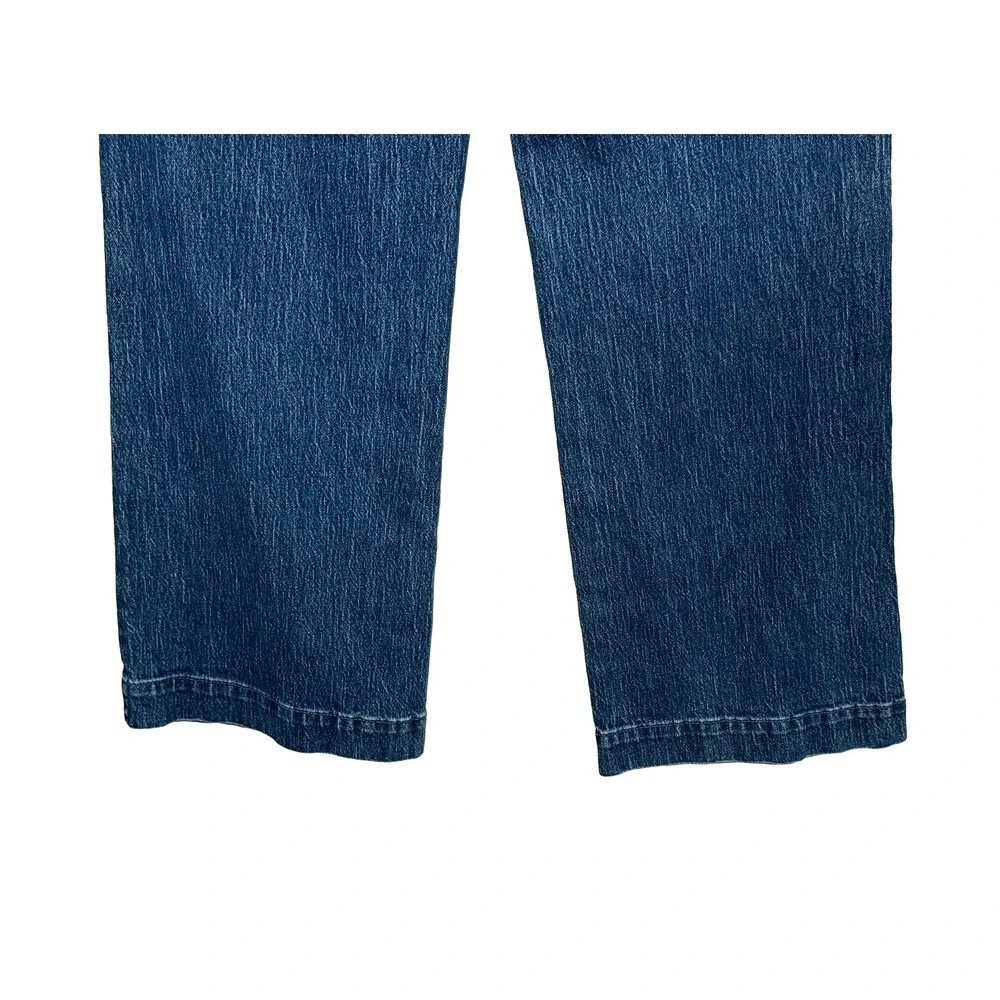 Rolla's Womens Sailor Comfort Ink High Rise Wide Leg Jeans Front Patch Pockets26